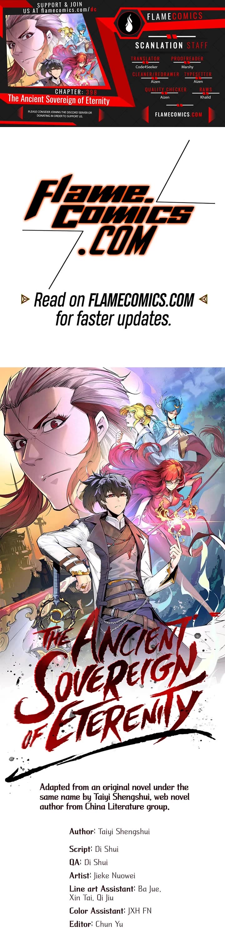 The Ultimate of All Ages chapter 398 page 1