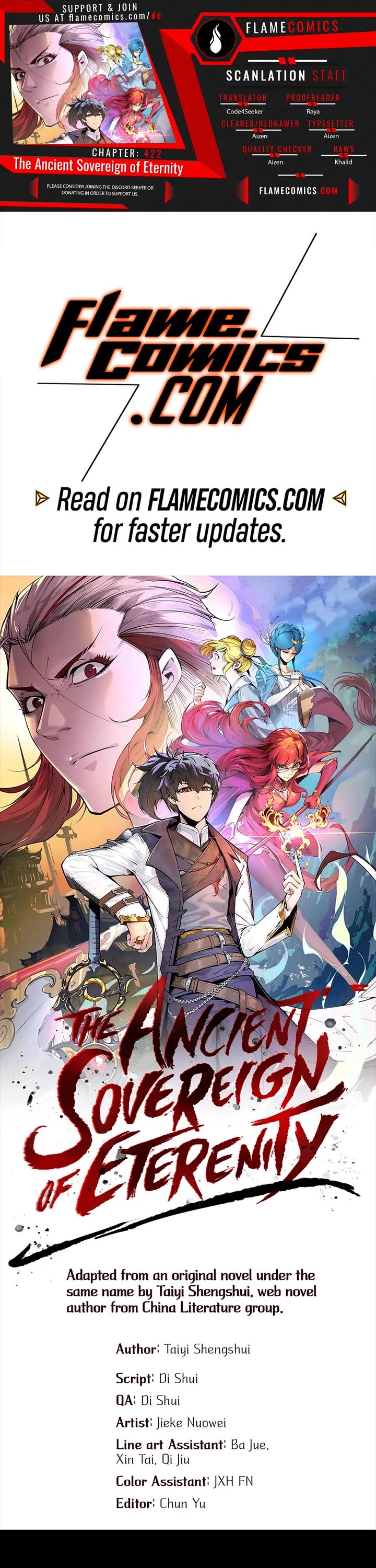 The Ultimate of All Ages chapter 422 page 1