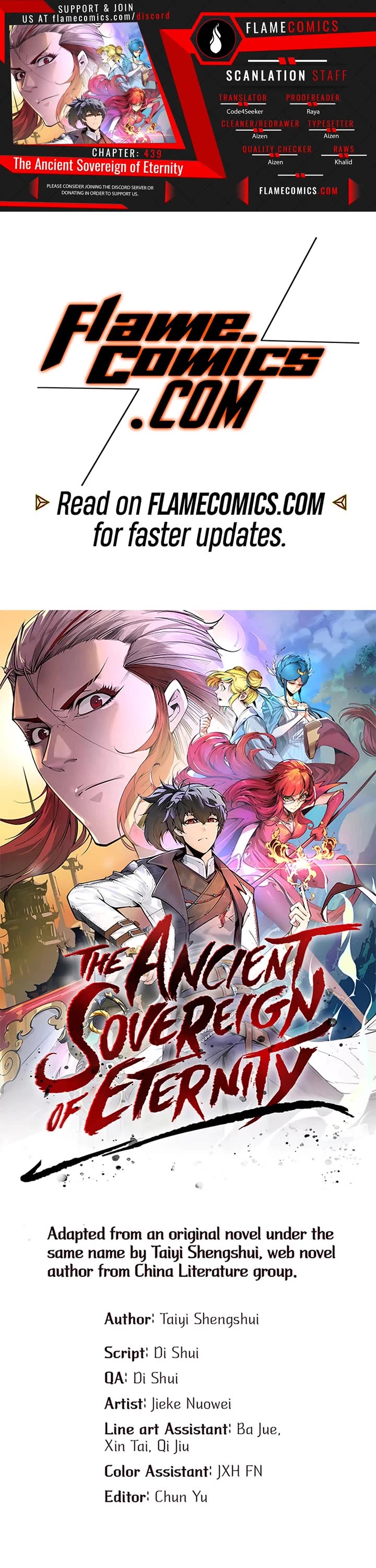 The Ultimate of All Ages chapter 439 page 1