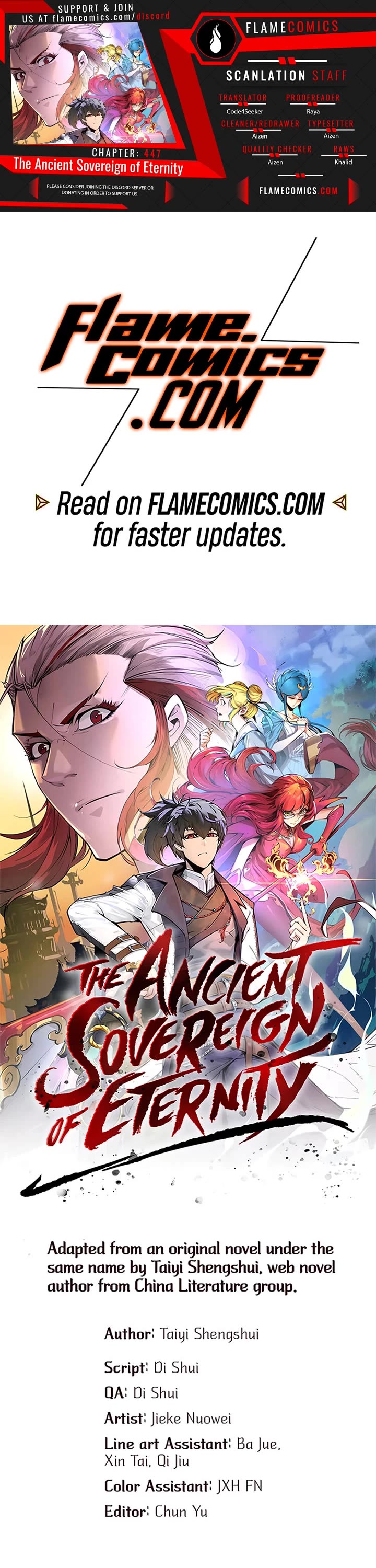 The Ultimate of All Ages chapter 447 page 1