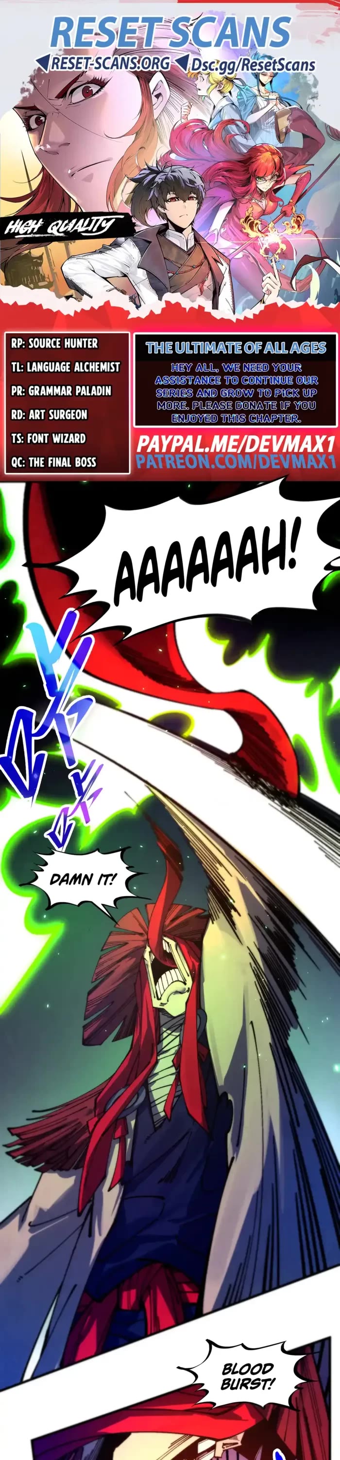The Ultimate of All Ages chapter 486 page 1