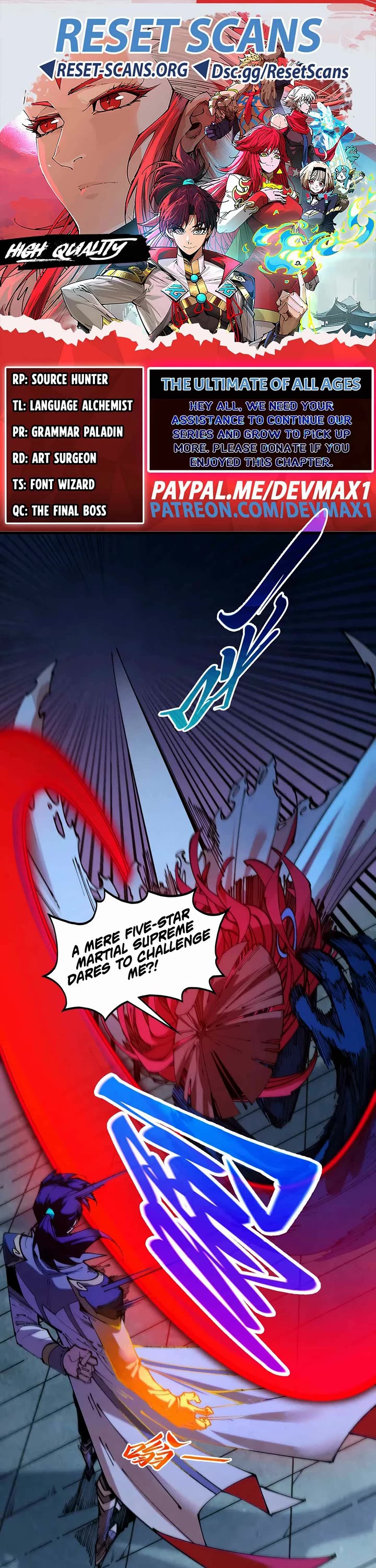The Ultimate of All Ages chapter 517 page 1