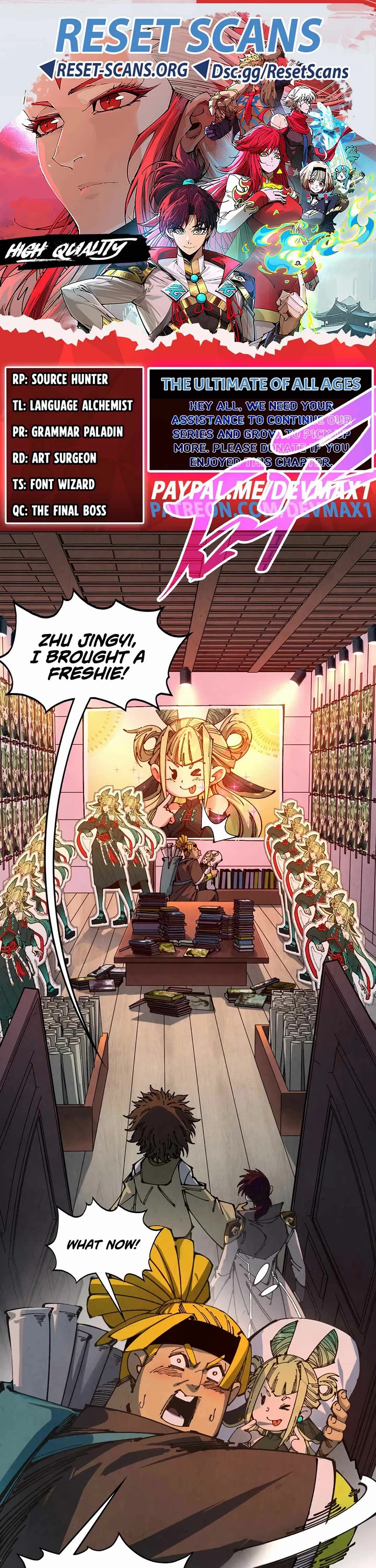 The Ultimate of All Ages chapter 520 page 1