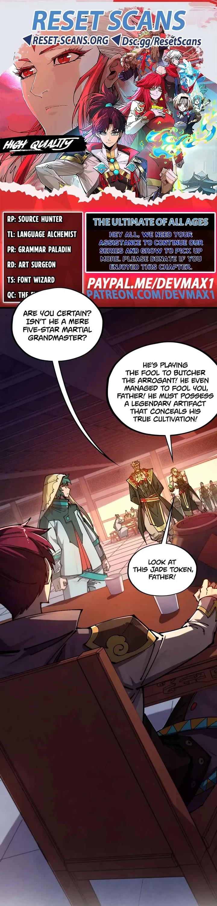 The Ultimate of All Ages chapter 527 page 1
