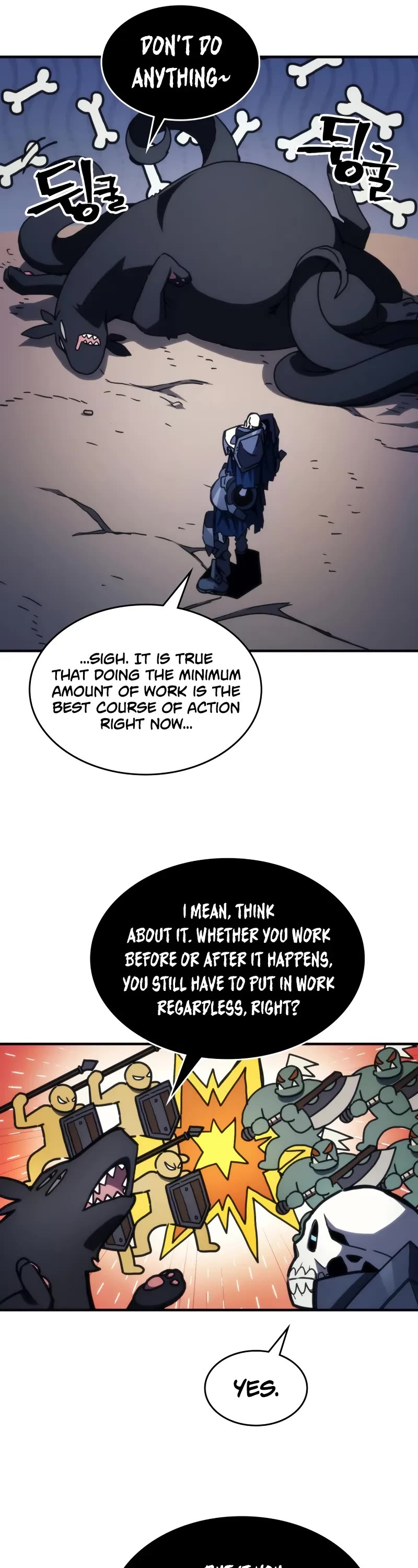 The Unbeatable Dungeon's Lazy Boss Monster chapter 69 page 32