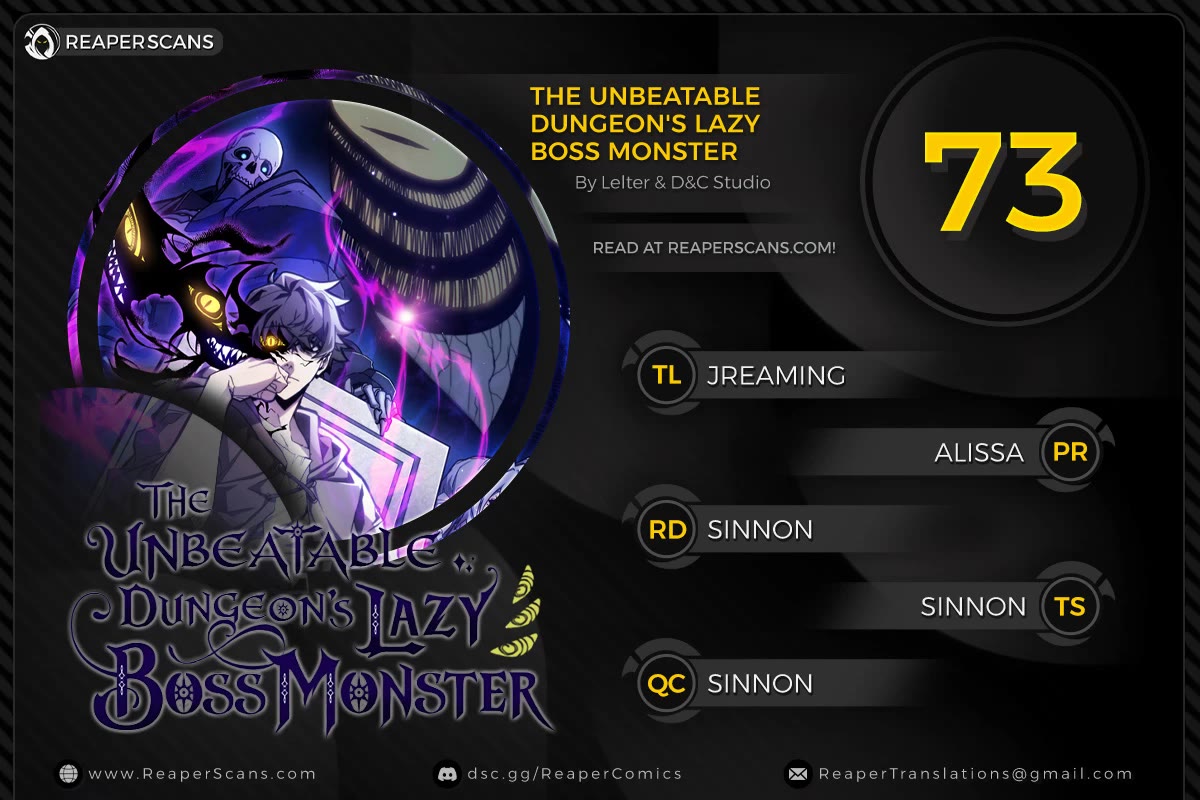 The Unbeatable Dungeon's Lazy Boss Monster chapter 73 page 1