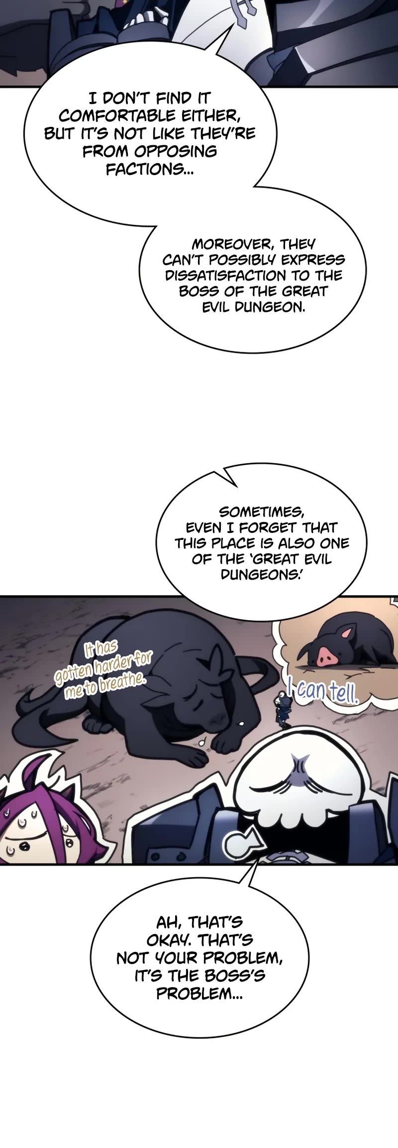 The Unbeatable Dungeon's Lazy Boss Monster chapter 77 page 6