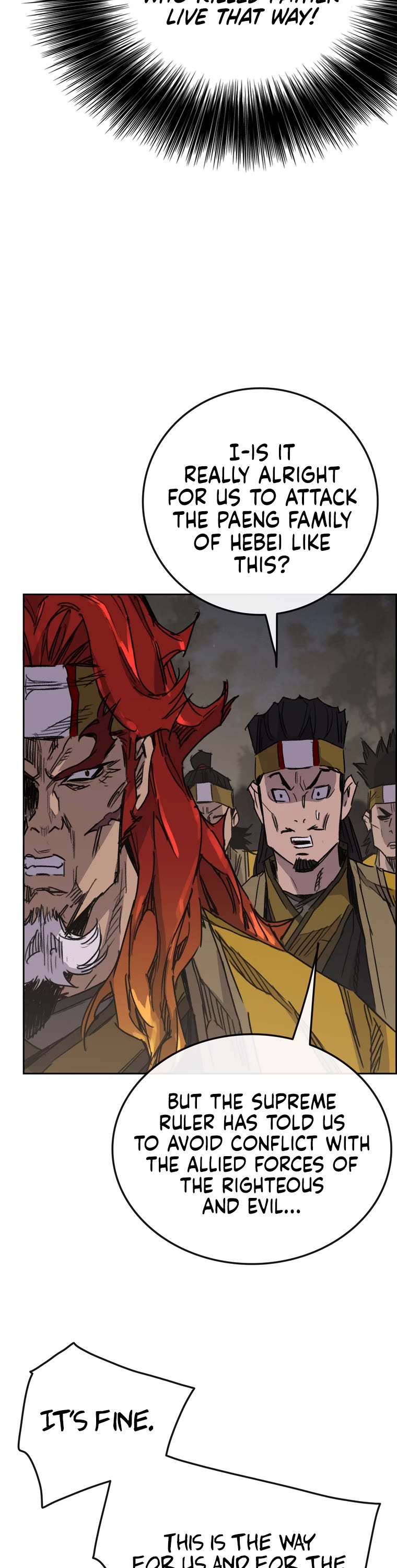 The Undefeatable Swordsman chapter 166 page 23