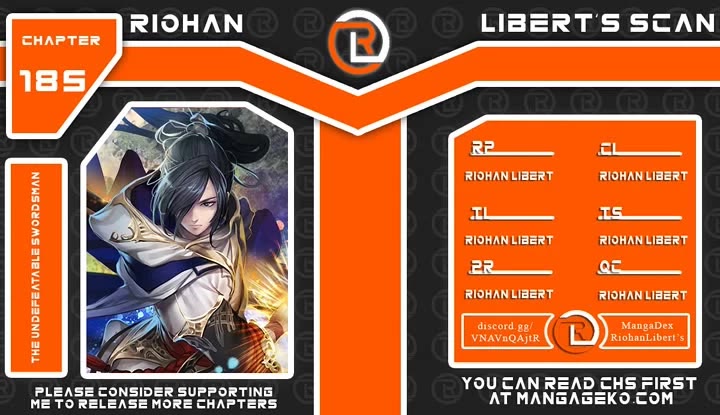 The Undefeatable Swordsman chapter 185 page 1