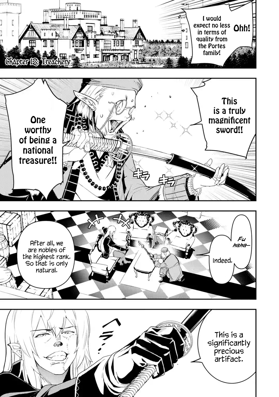 The Unsuccessful Yet Academically Unparalleled Sage ~A Cheating S-Rank Sorcerer's Post-Rebirth Adventurer Log~ chapter 12.1 page 1