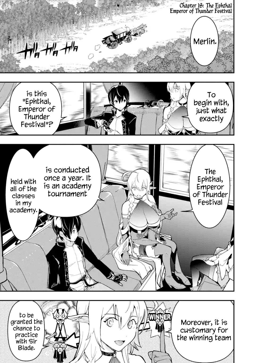 The Unsuccessful Yet Academically Unparalleled Sage ~A Cheating S-Rank Sorcerer's Post-Rebirth Adventurer Log~ chapter 18.1 page 1