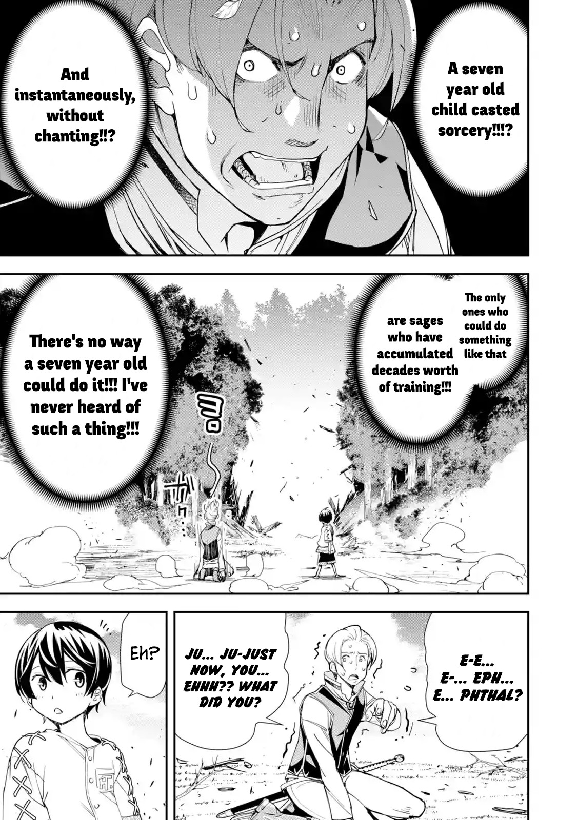 The Unsuccessful Yet Academically Unparalleled Sage ~A Cheating S-Rank Sorcerer's Post-Rebirth Adventurer Log~ chapter 2.3 page 7