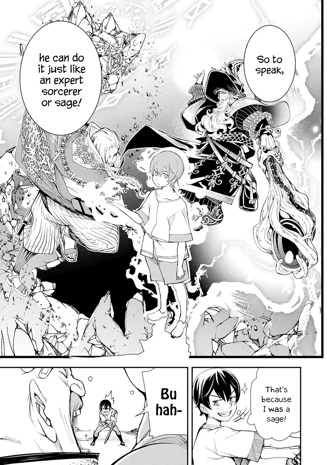 The Unsuccessful Yet Academically Unparalleled Sage ~A Cheating S-Rank Sorcerer's Post-Rebirth Adventurer Log~ chapter 2.5 page 8