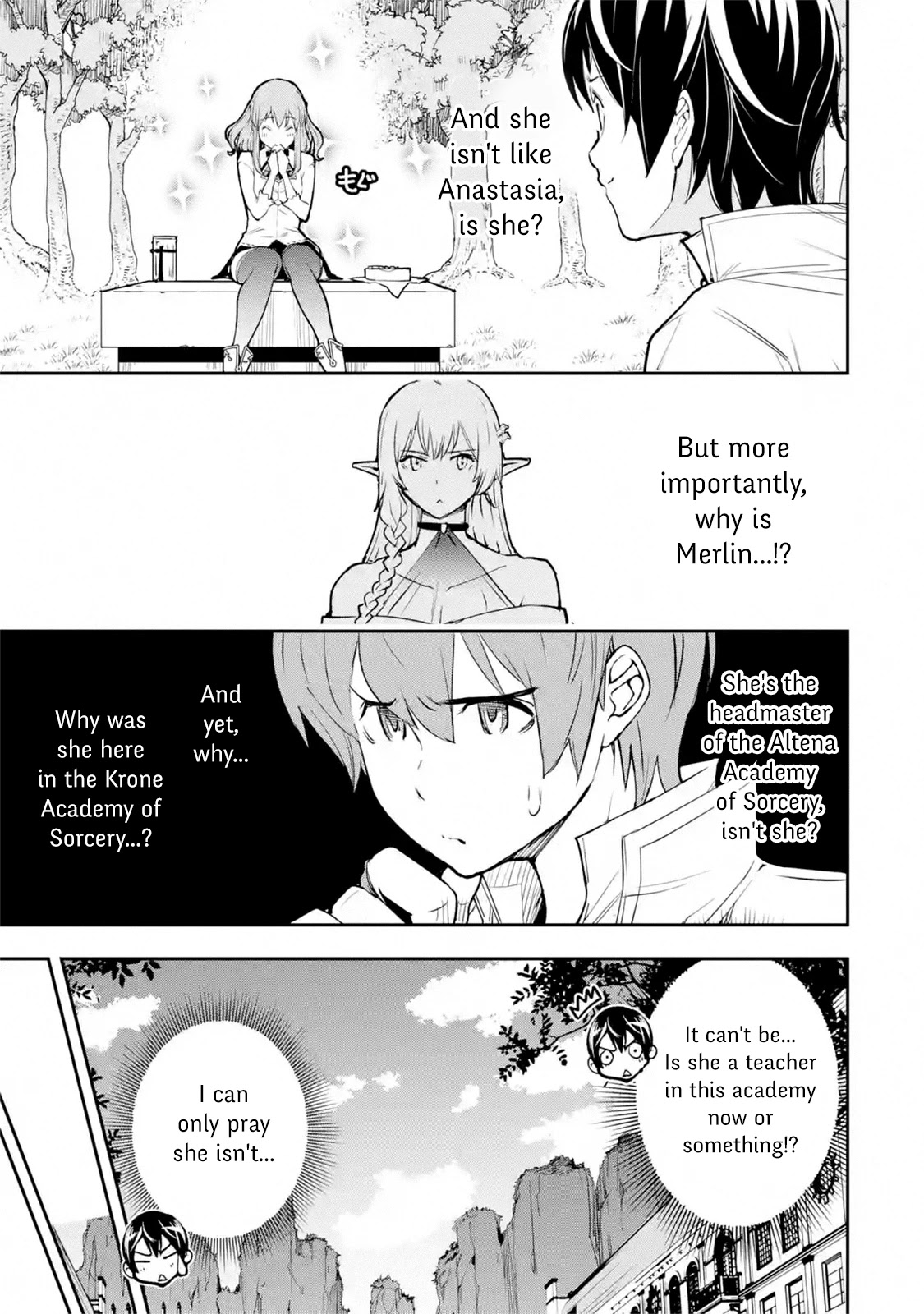 The Unsuccessful Yet Academically Unparalleled Sage ~A Cheating S-Rank Sorcerer's Post-Rebirth Adventurer Log~ chapter 8.1 page 5