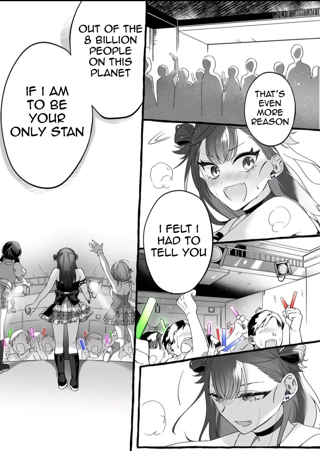 The Useless Idol and Her Only Fan in the World chapter 1 page 12