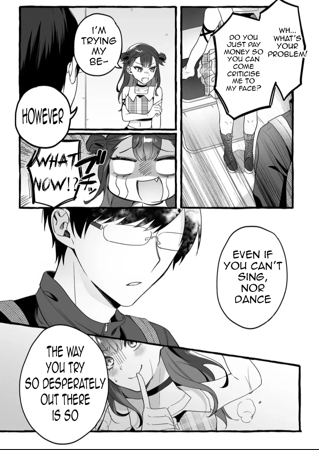 The Useless Idol and Her Only Fan in the World chapter 1 page 8