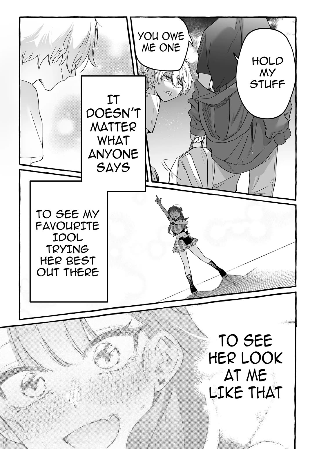 The Useless Idol and Her Only Fan in the World chapter 25 page 18