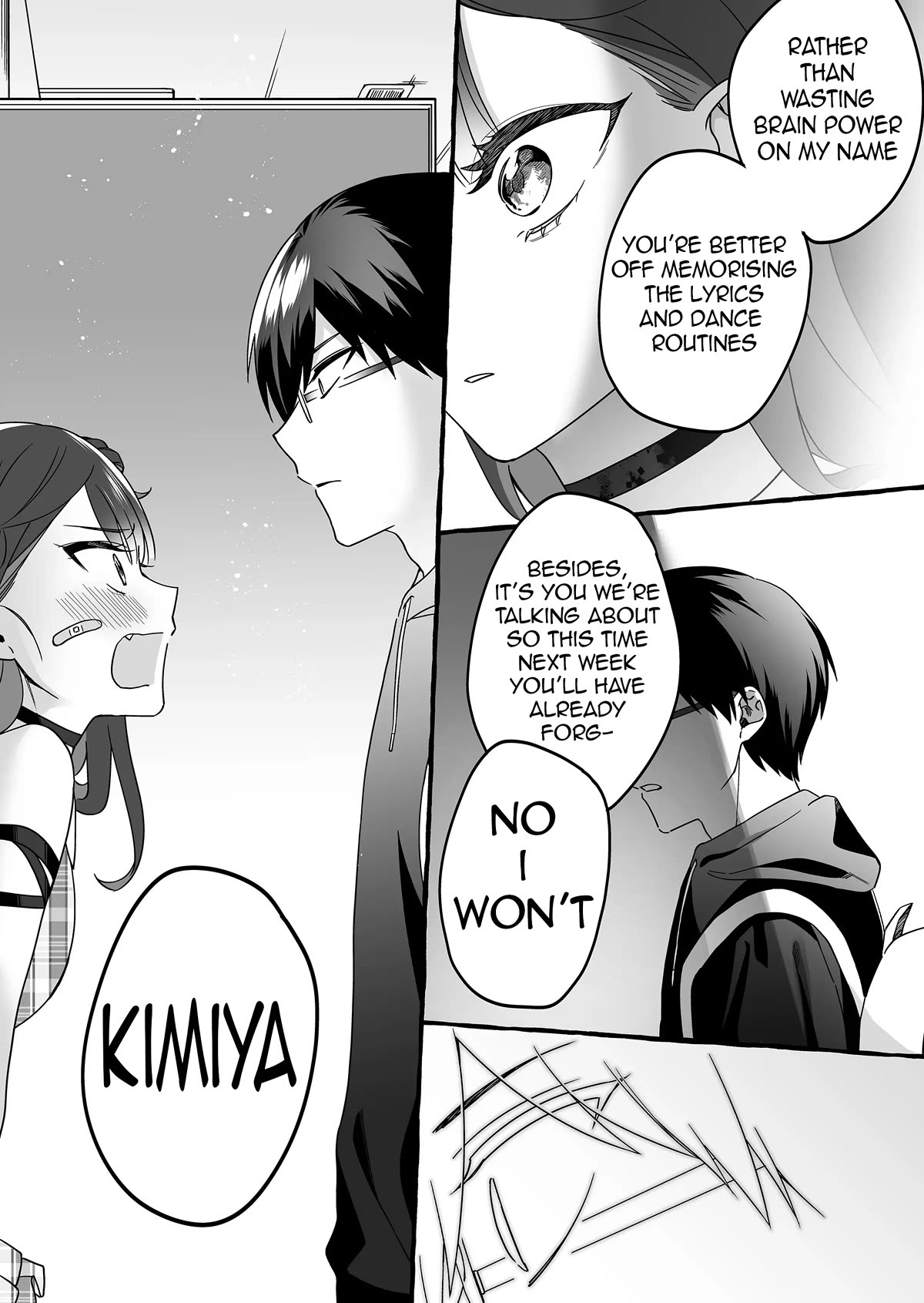 The Useless Idol and Her Only Fan in the World chapter 3 page 17