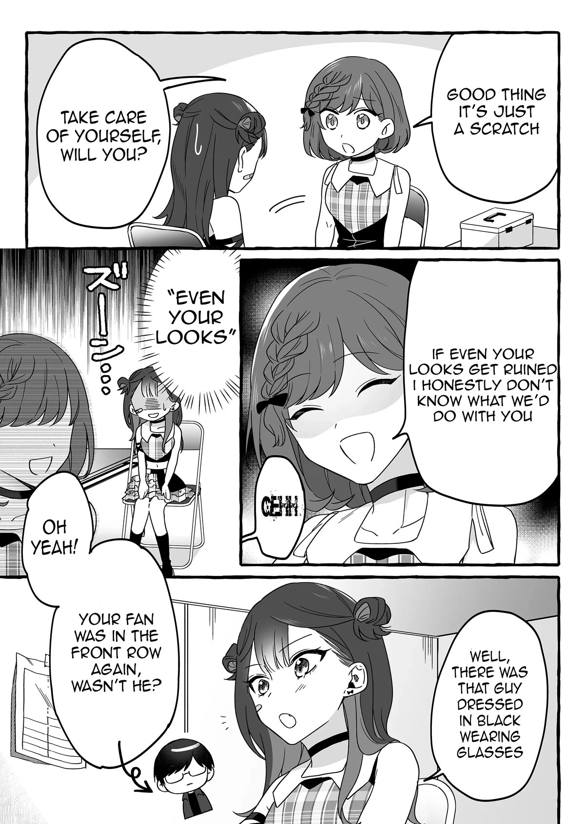 The Useless Idol and Her Only Fan in the World chapter 3 page 7