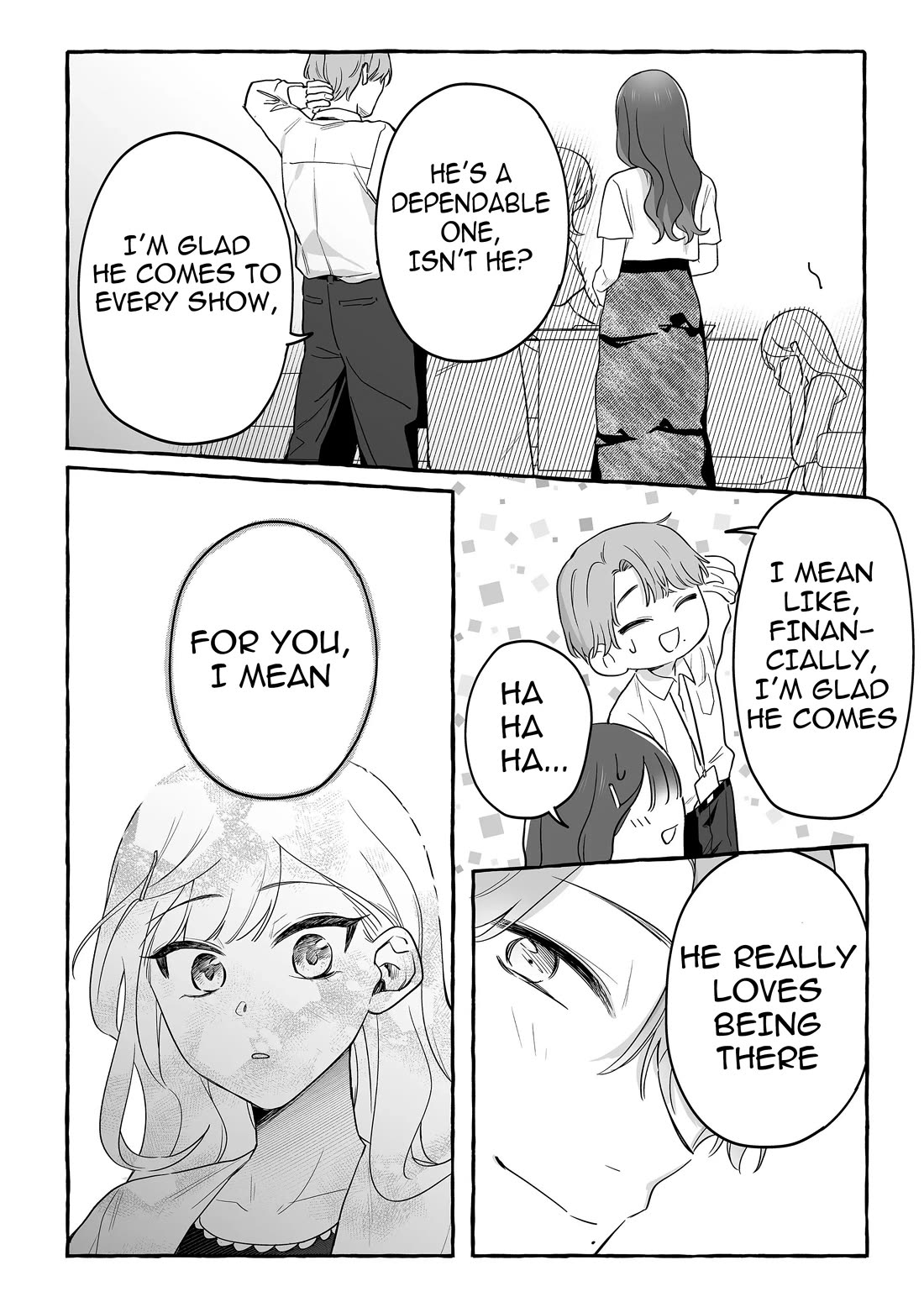 The Useless Idol and Her Only Fan in the World chapter 30 page 12