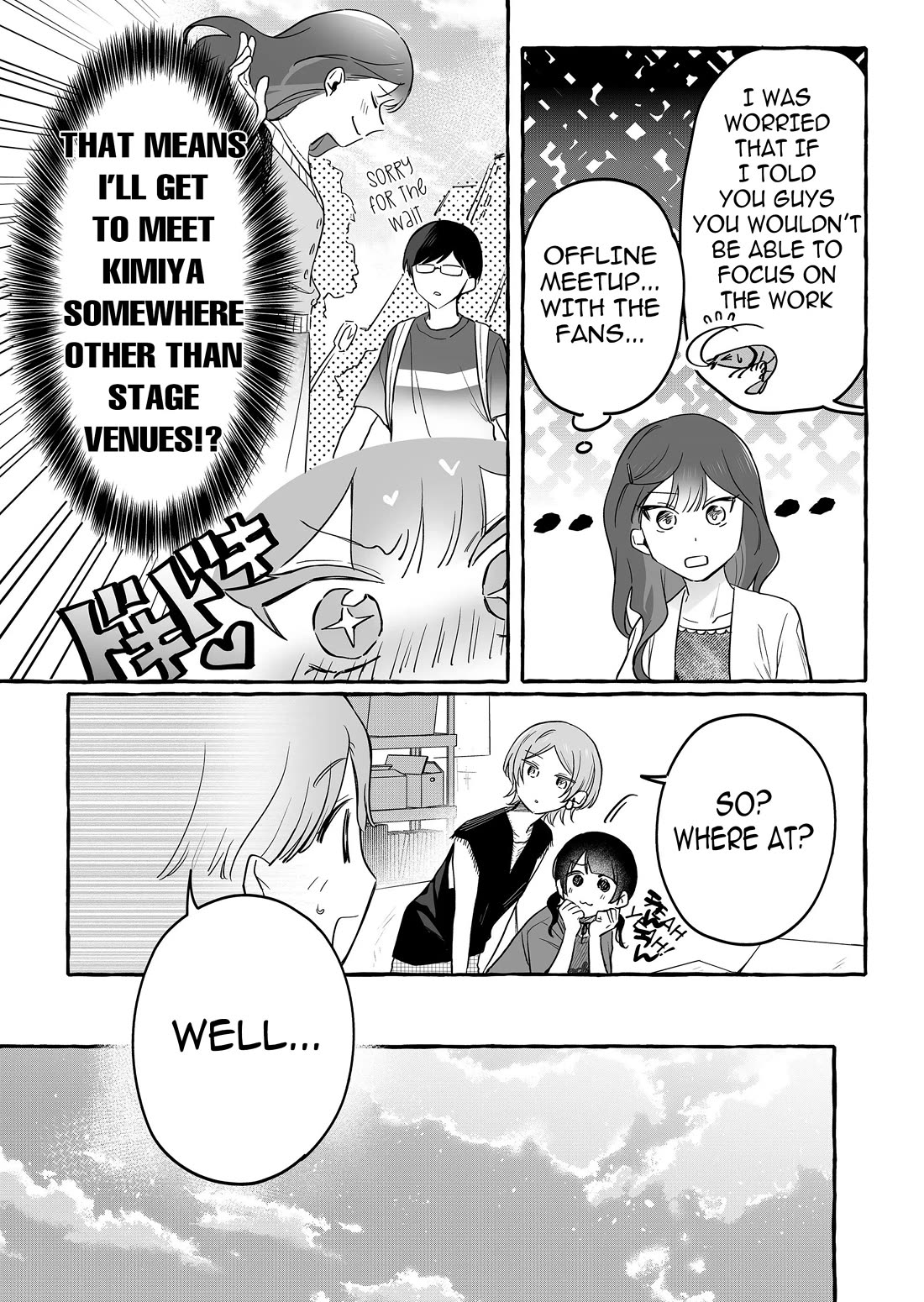 The Useless Idol and Her Only Fan in the World chapter 31 page 2