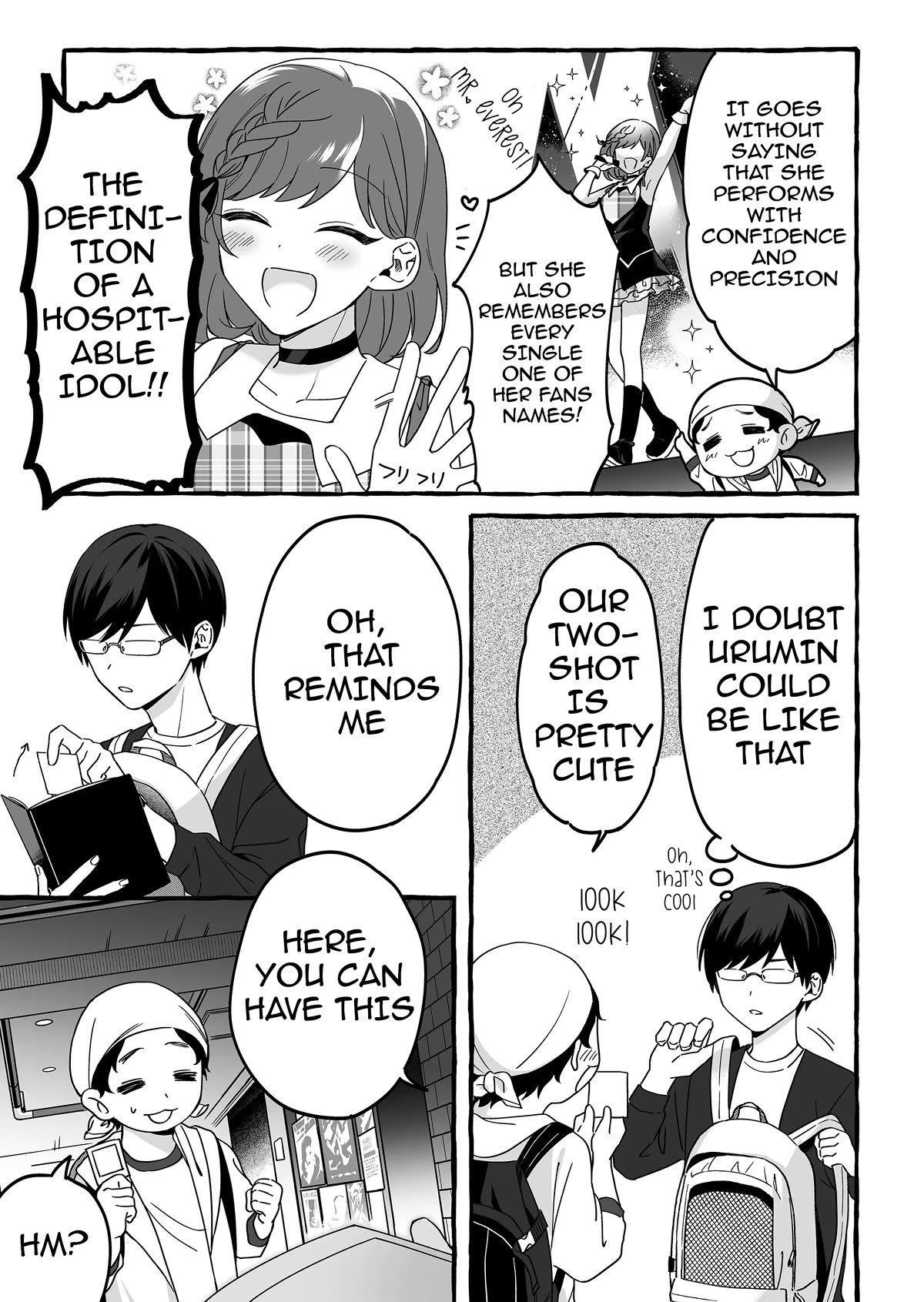 The Useless Idol and Her Only Fan in the World chapter 4 page 3