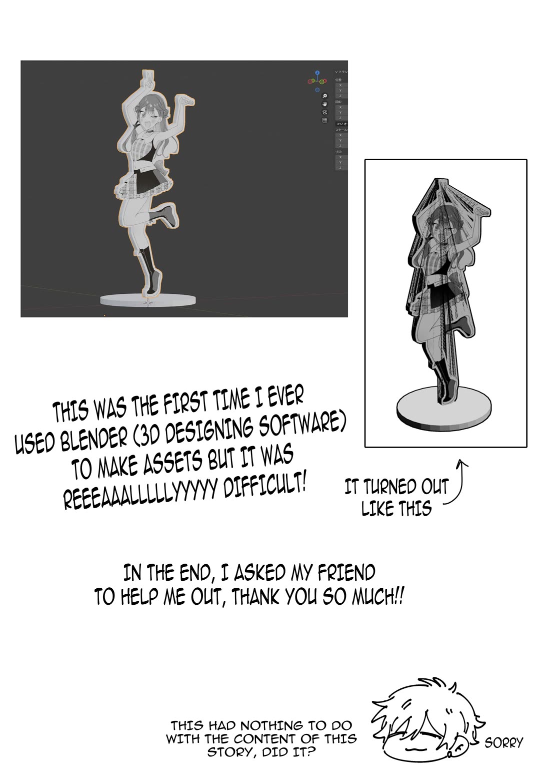 The Useless Idol and Her Only Fan in the World chapter 45 page 19