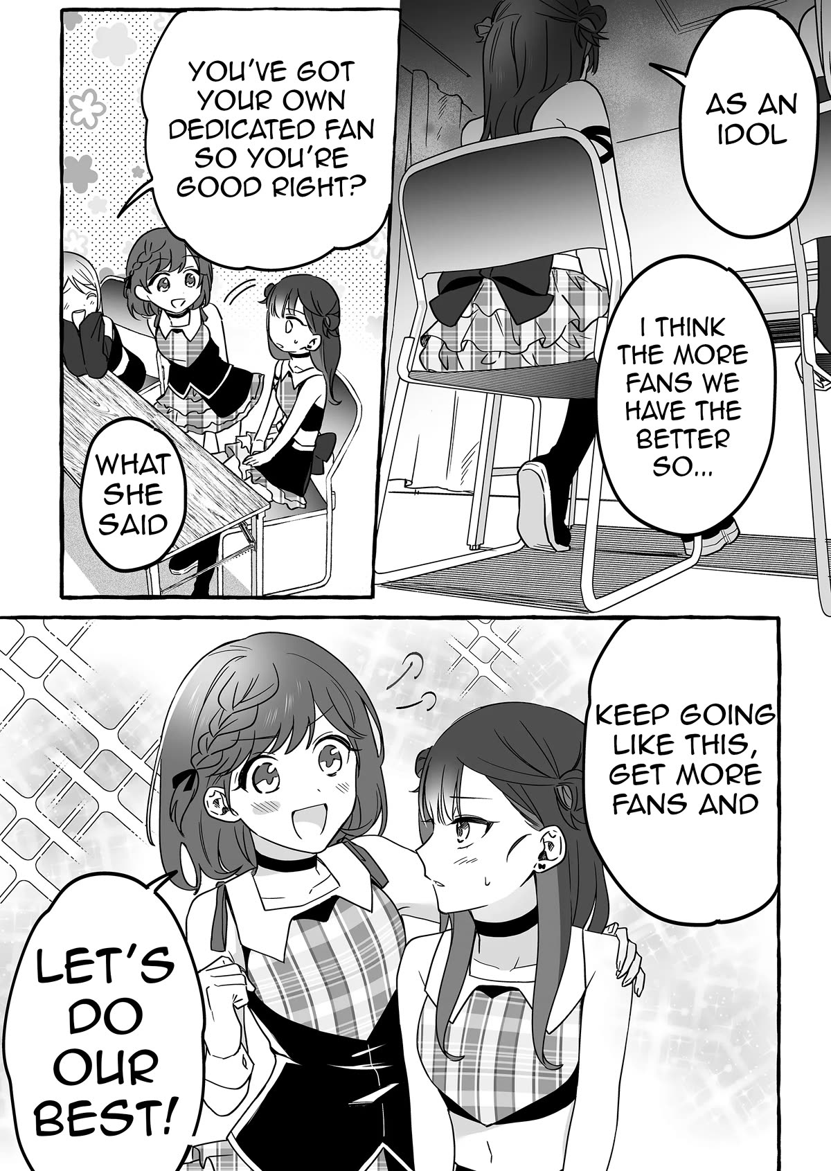 The Useless Idol and Her Only Fan in the World chapter 8 page 10