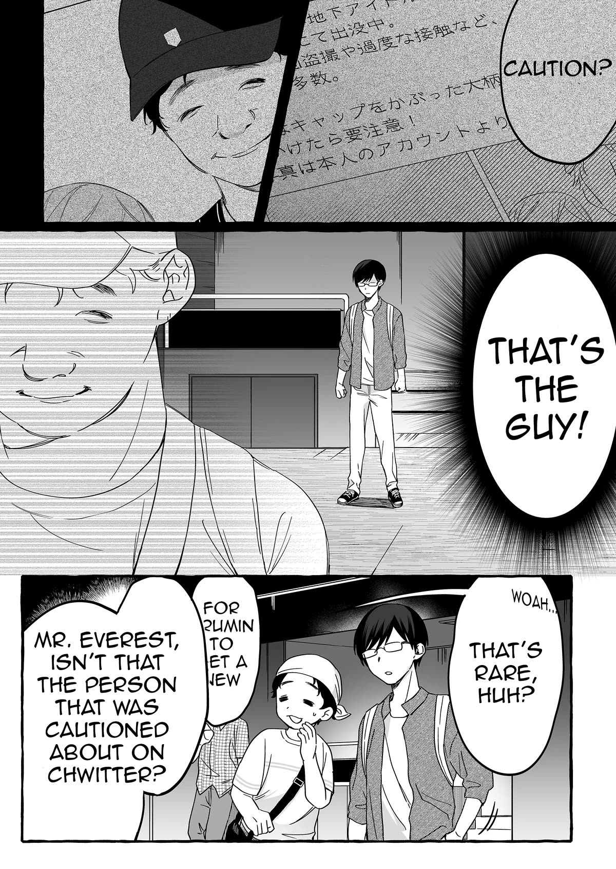 The Useless Idol and Her Only Fan in the World chapter 9 page 3