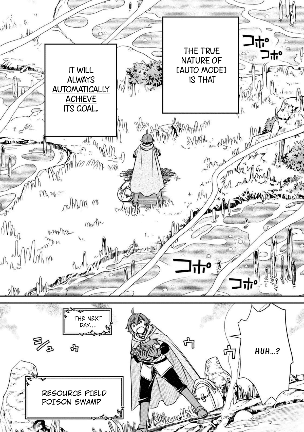 The Useless Skill [Auto Mode] Has Been Awakened ~Huh, Guild's Scout, Didn't You Say I Wasn't Needed Anymore?~ chapter 1 page 34