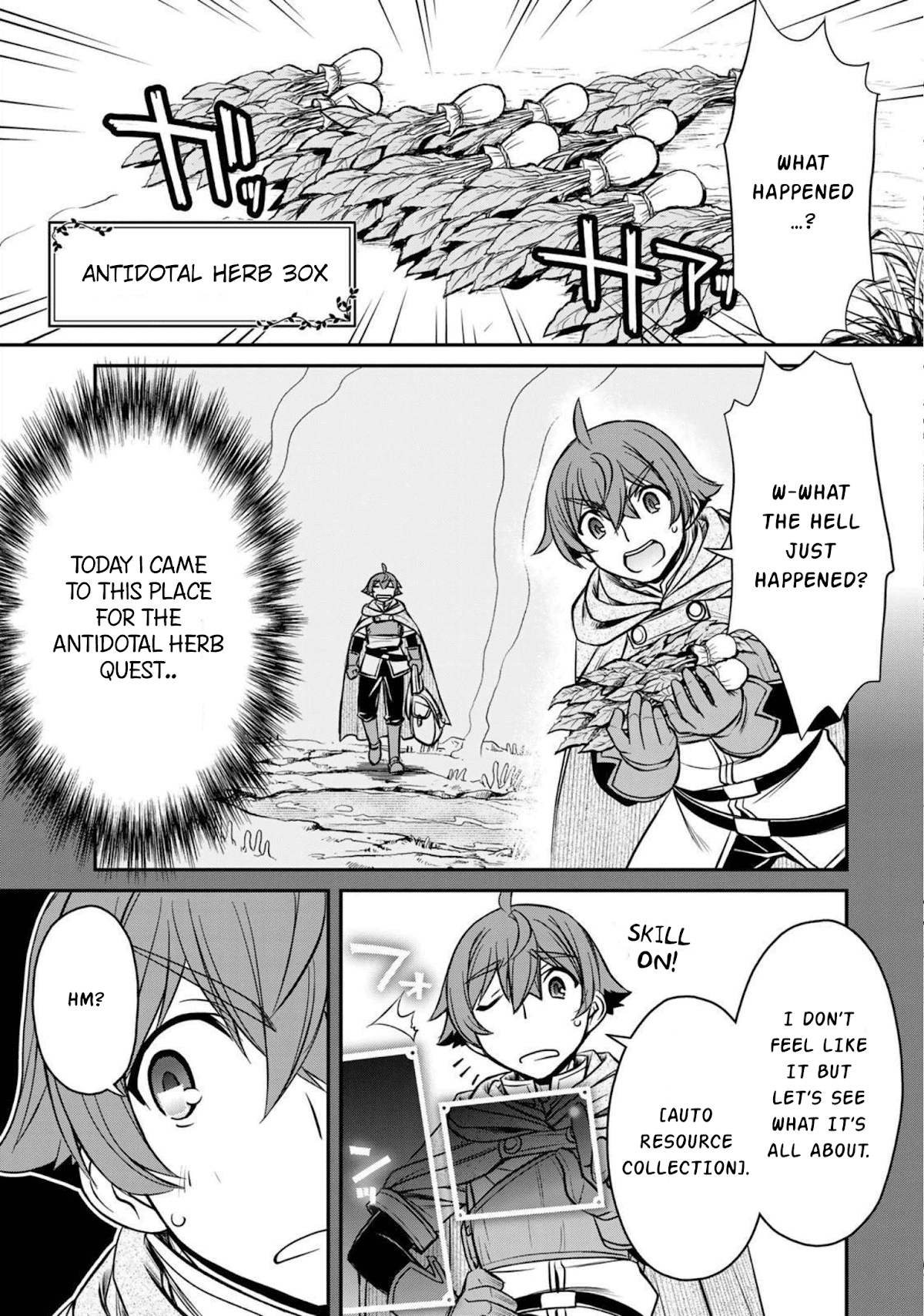 The Useless Skill [Auto Mode] Has Been Awakened ~Huh, Guild's Scout, Didn't You Say I Wasn't Needed Anymore?~ chapter 1 page 35
