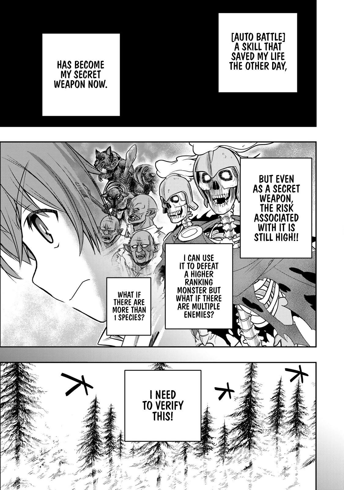 The Useless Skill [Auto Mode] Has Been Awakened ~Huh, Guild's Scout, Didn't You Say I Wasn't Needed Anymore?~ chapter 8 page 12