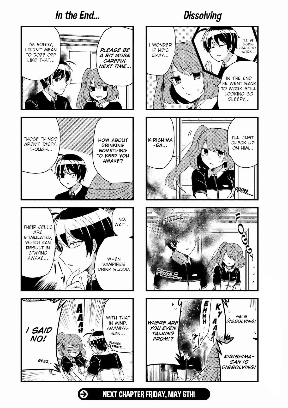 The Vampire Part-Timer Kirishima-kun chapter 11.1 page 4