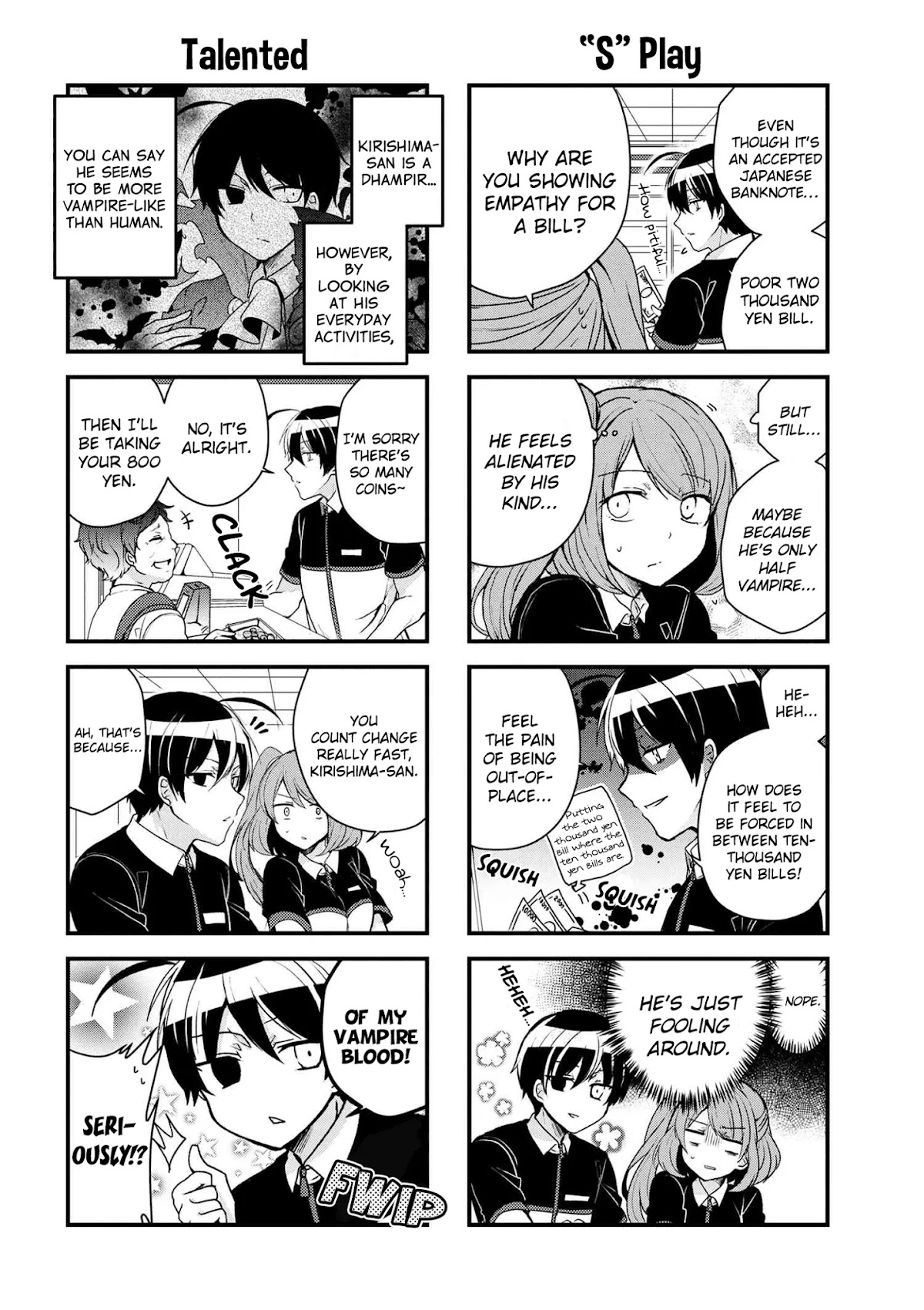 The Vampire Part-Timer Kirishima-kun chapter 17.1 page 6
