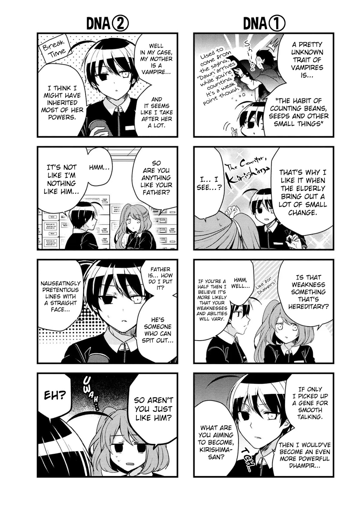 The Vampire Part-Timer Kirishima-kun chapter 17.1 page 7