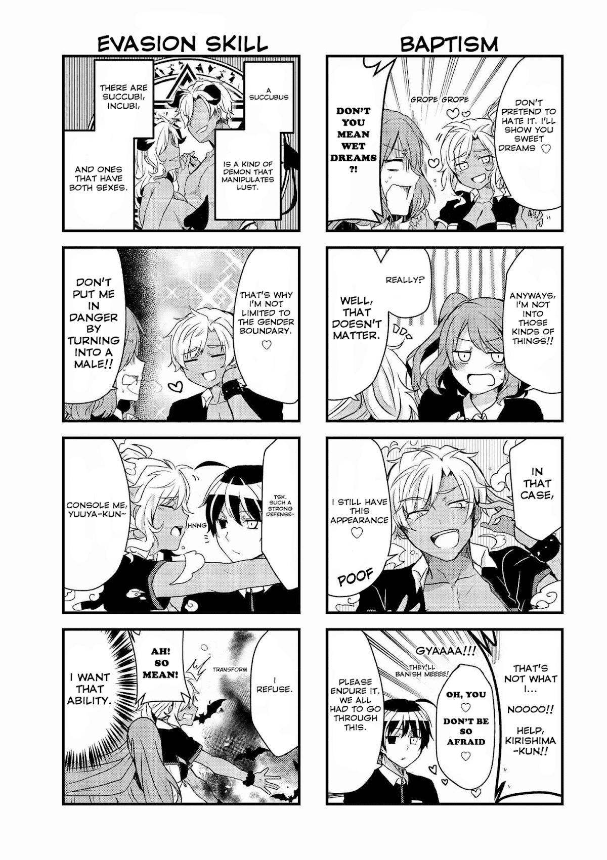 The Vampire Part-Timer Kirishima-kun chapter 6.1 page 4