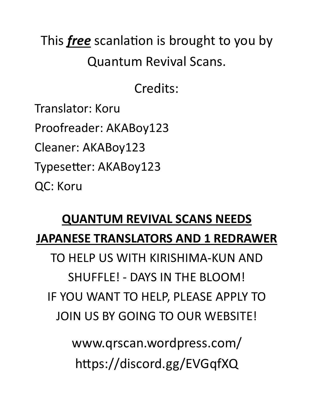 The Vampire Part-Timer Kirishima-kun chapter 7.2 page 1