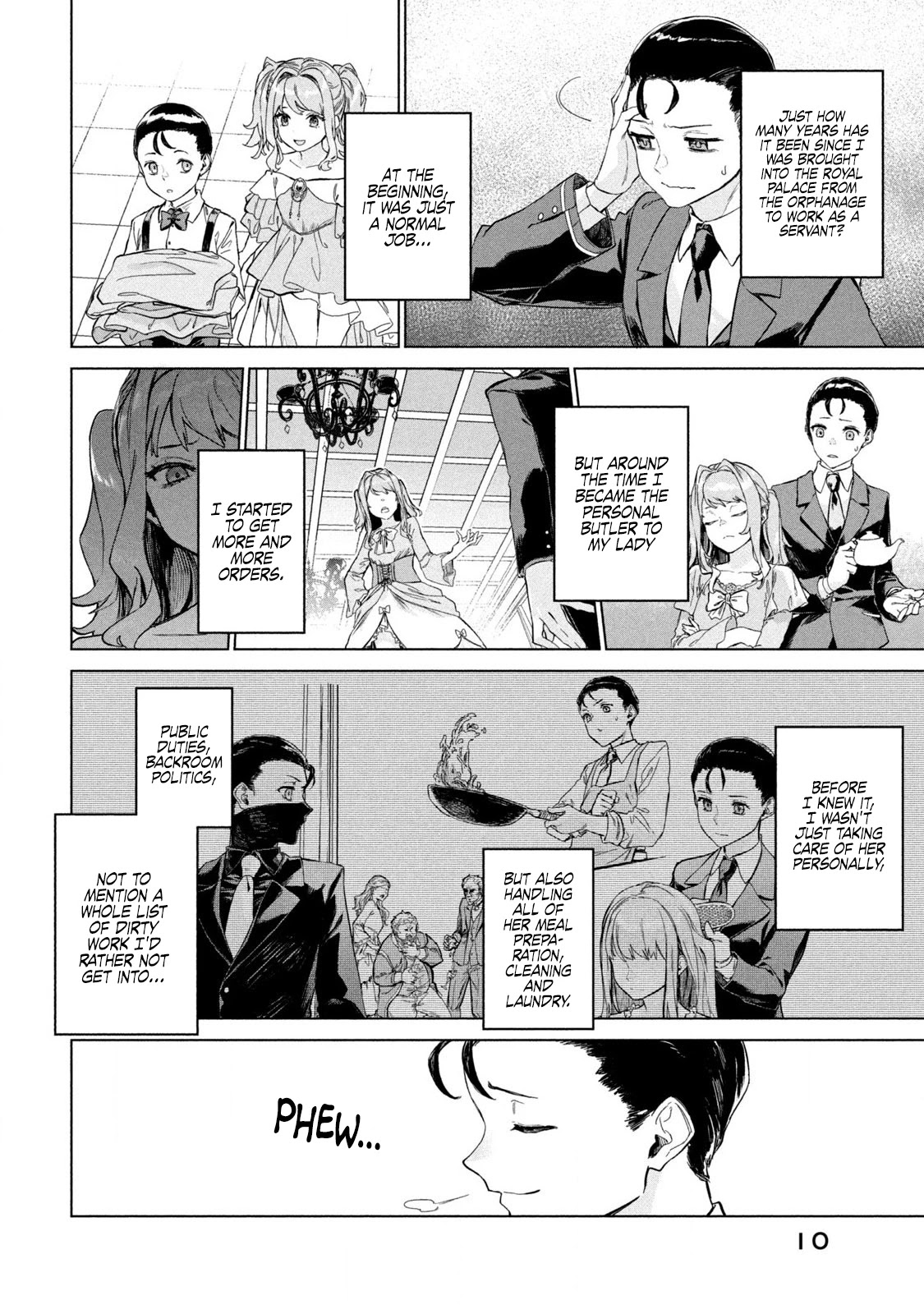 The Versatile Butler Who Served a Selfish Princess Will Become a Peerless Upstart Soldier in the Neighbouring Empire chapter 1 page 11