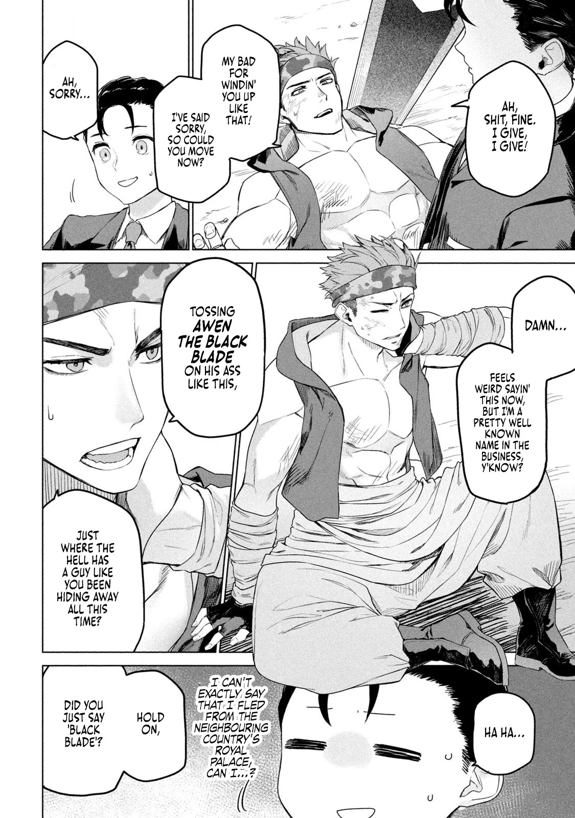 The Versatile Butler Who Served a Selfish Princess Will Become a Peerless Upstart Soldier in the Neighbouring Empire chapter 1 page 36