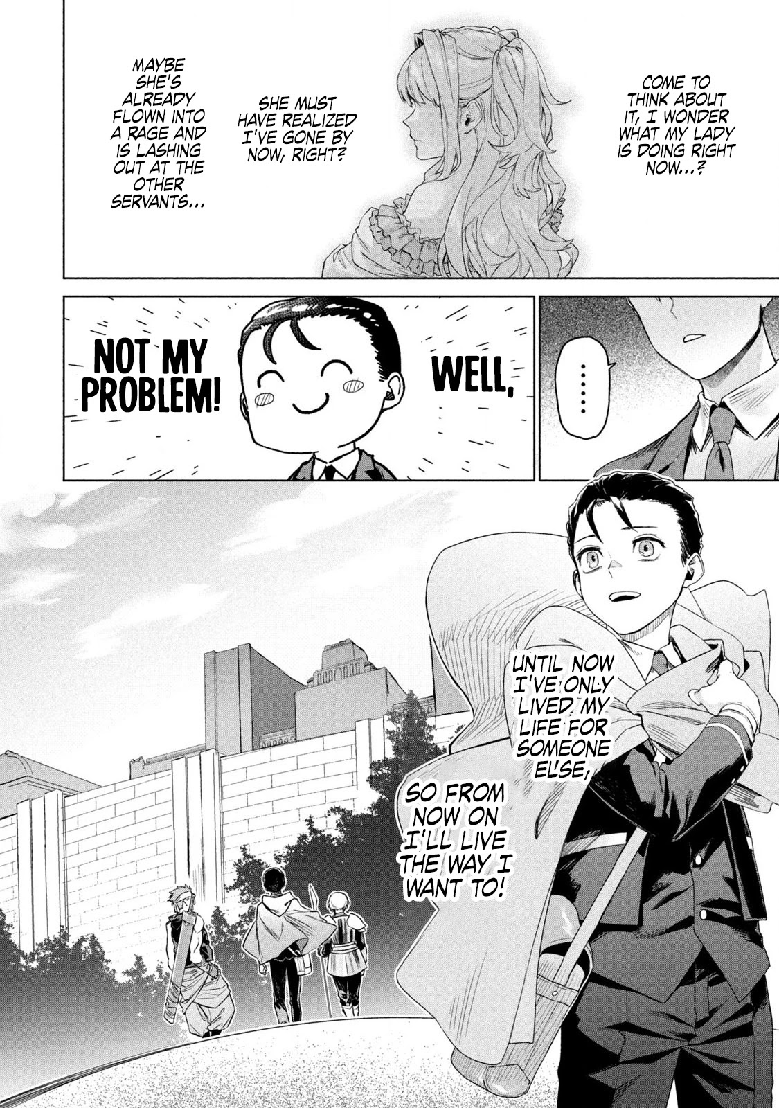 The Versatile Butler Who Served a Selfish Princess Will Become a Peerless Upstart Soldier in the Neighbouring Empire chapter 1 page 40