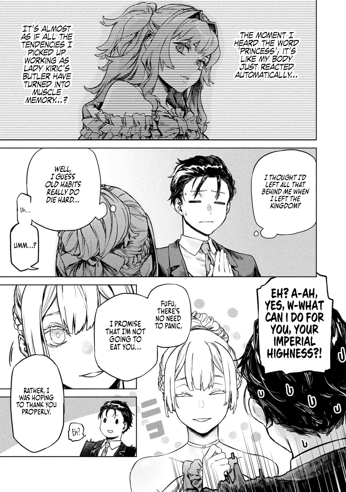 The Versatile Butler Who Served a Selfish Princess Will Become a Peerless Upstart Soldier in the Neighbouring Empire chapter 2 page 32