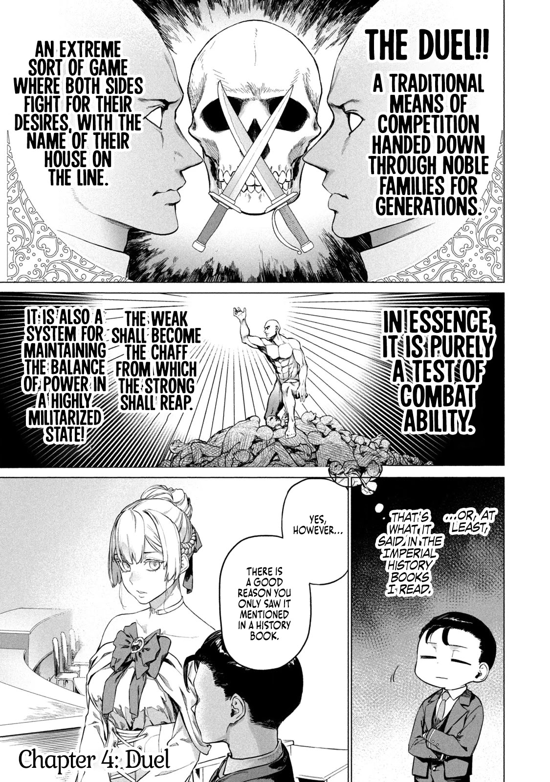 The Versatile Butler Who Served a Selfish Princess Will Become a Peerless Upstart Soldier in the Neighbouring Empire chapter 4 page 1