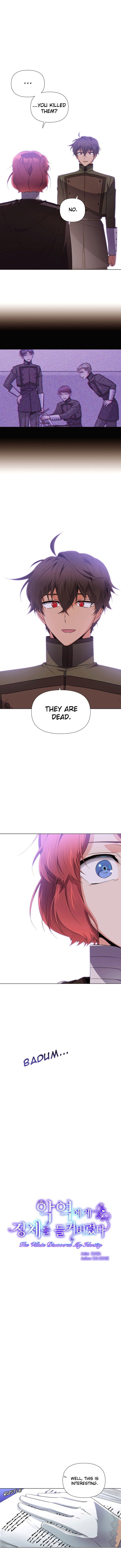 The Villain Discovered My Identity chapter 51 page 1