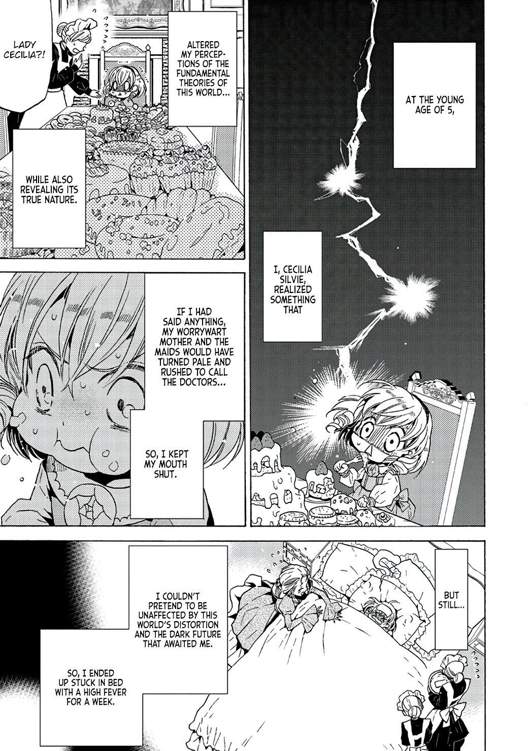 The Villainess, Cecilia Silvie, Doesn't Want to Die, so She Decided to Cross-dress! chapter 1.1 page 3