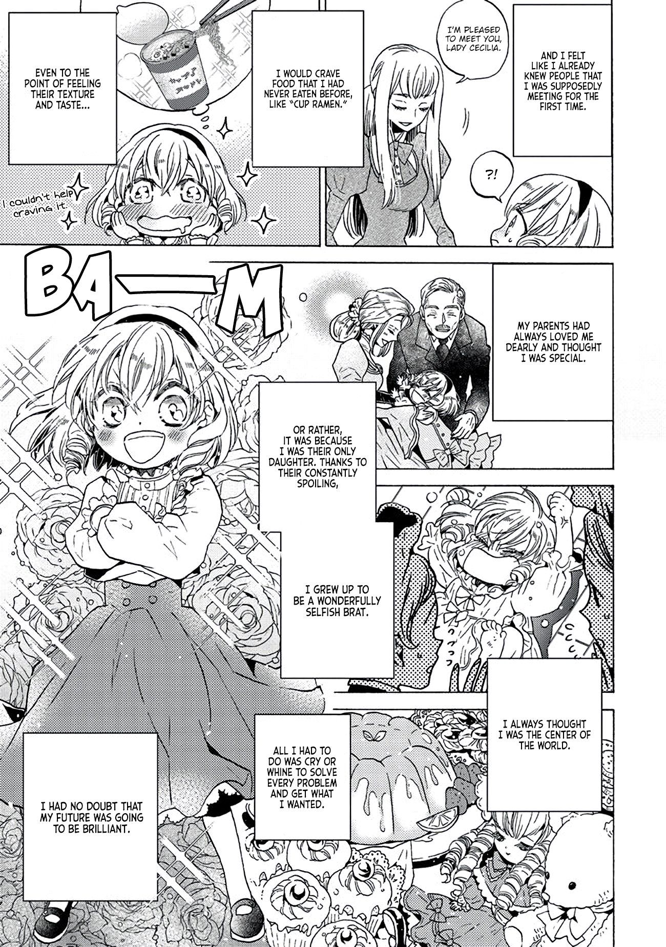 The Villainess, Cecilia Silvie, Doesn't Want to Die, so She Decided to Cross-dress! chapter 1.1 page 5