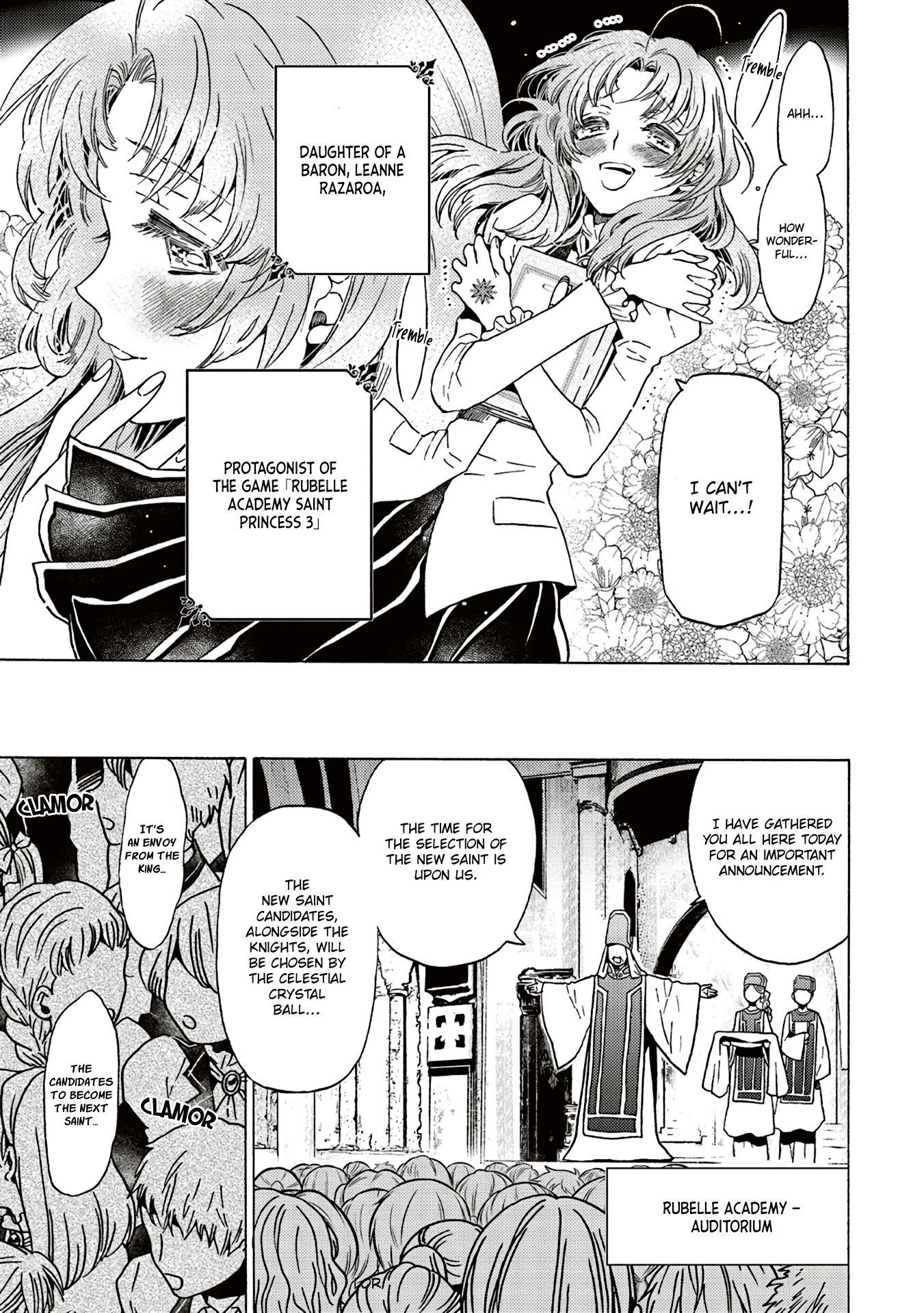 The Villainess, Cecilia Silvie, Doesn't Want to Die, so She Decided to Cross-dress! chapter 1.2 page 1