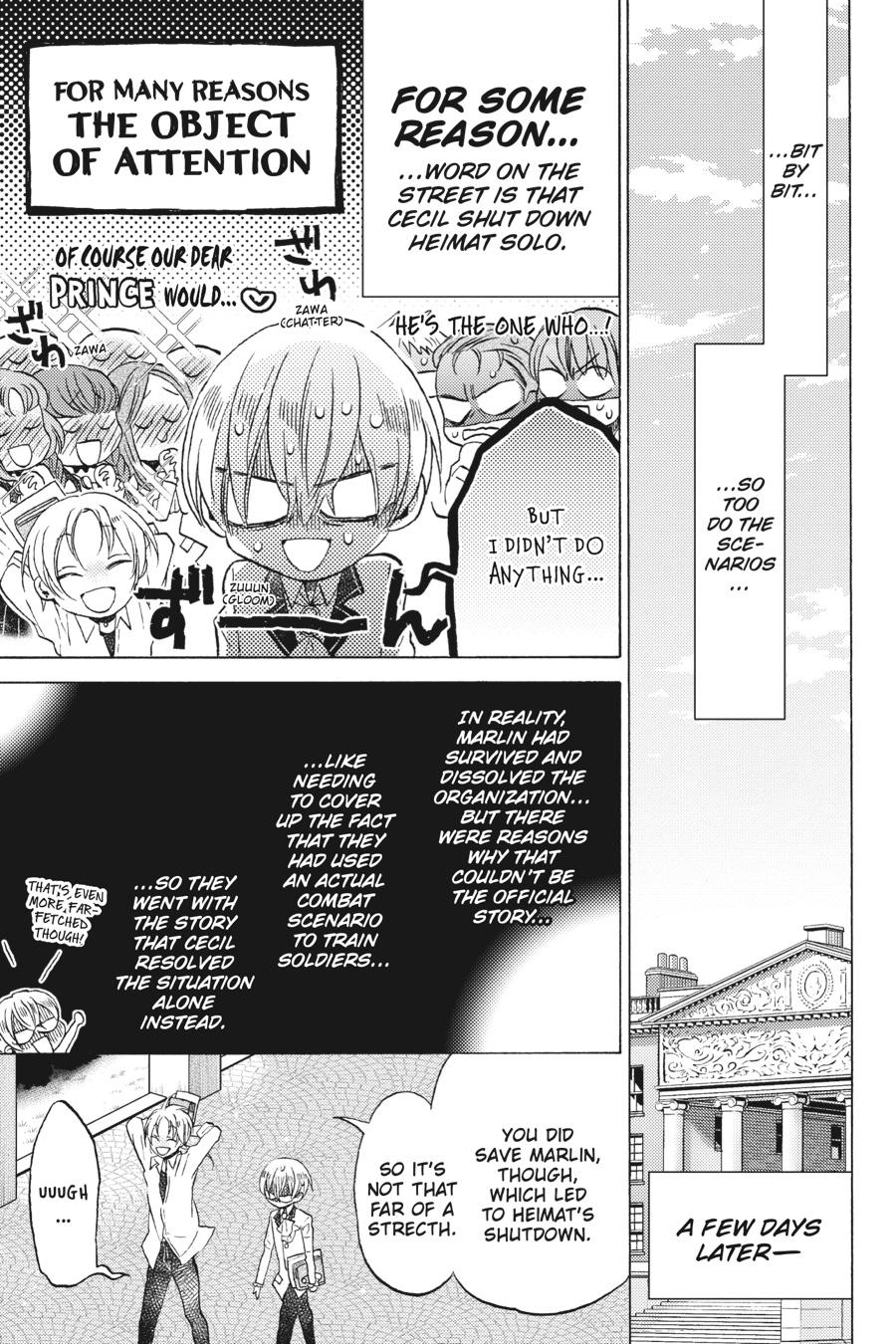 The Villainess, Cecilia Silvie, Doesn't Want to Die, so She Decided to Cross-dress! chapter 11 page 37