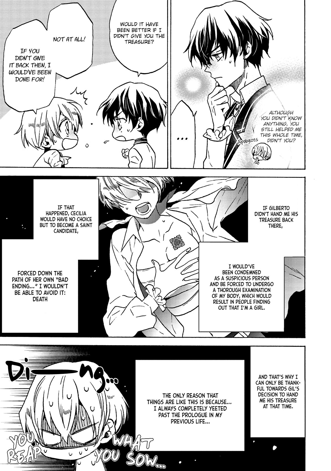 The Villainess, Cecilia Silvie, Doesn't Want to Die, so She Decided to Cross-dress! chapter 2.1 page 7