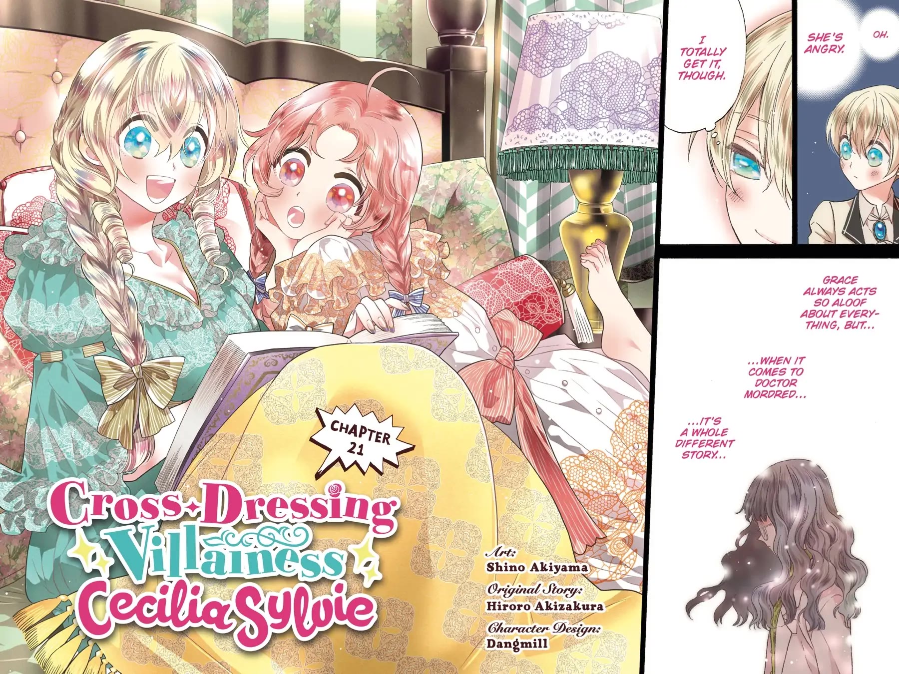 The Villainess, Cecilia Silvie, Doesn't Want to Die, so She Decided to Cross-dress! chapter 21 page 3