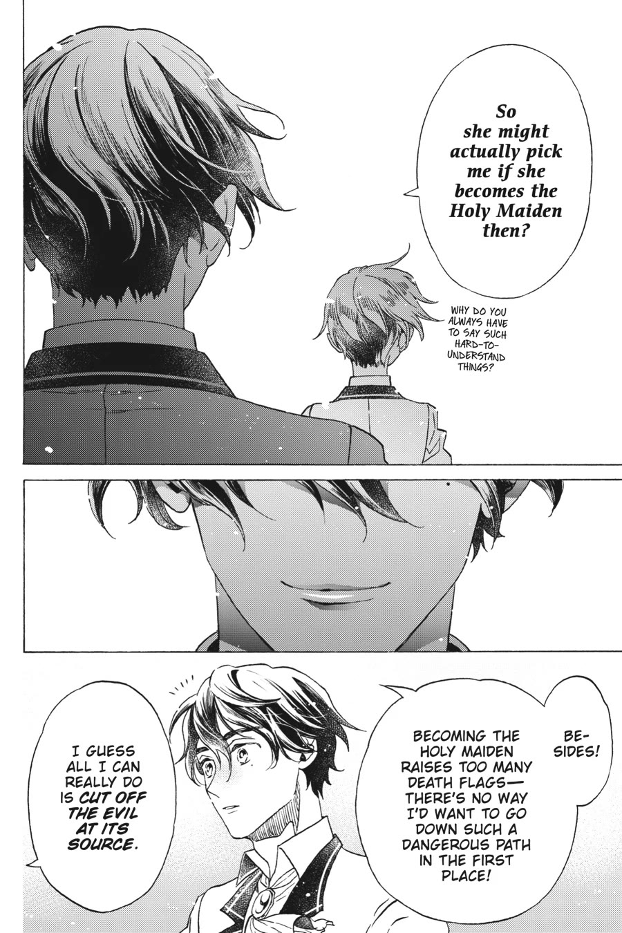 The Villainess, Cecilia Silvie, Doesn't Want to Die, so She Decided to Cross-dress! chapter 22 page 32